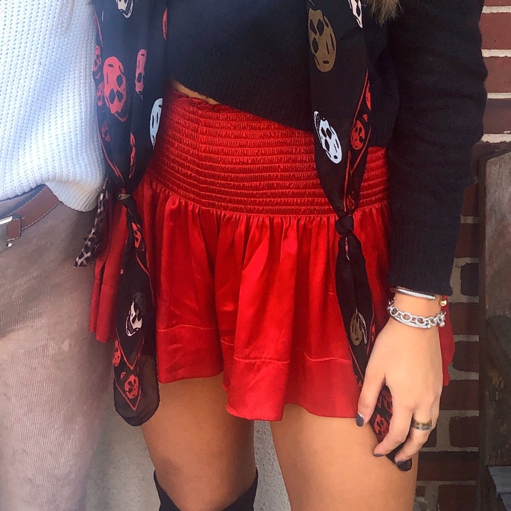 Red Koch Erica Shorts